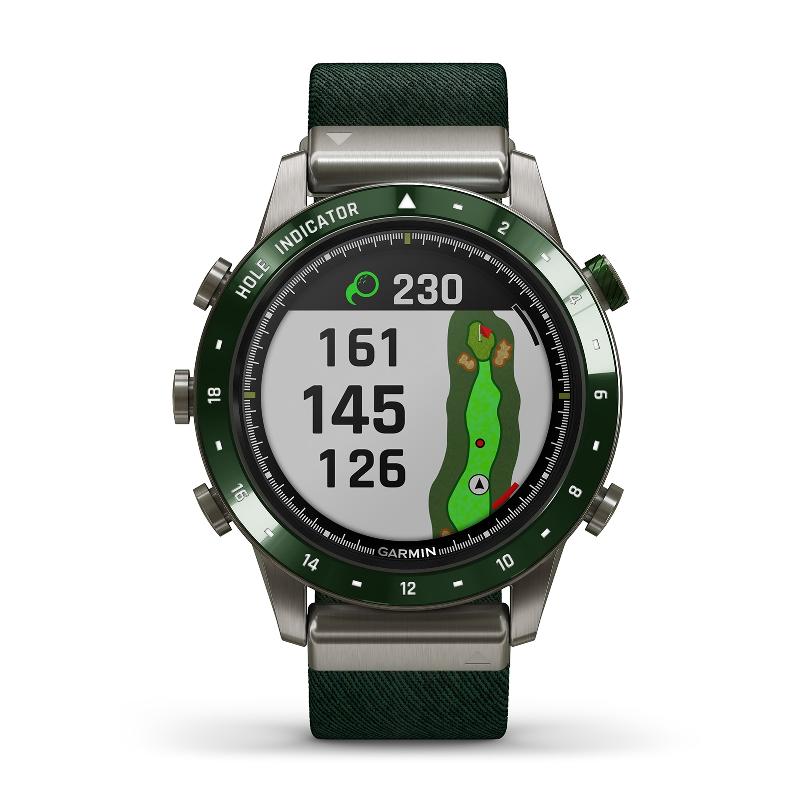 Marq Titanium Golfer Smartwatch