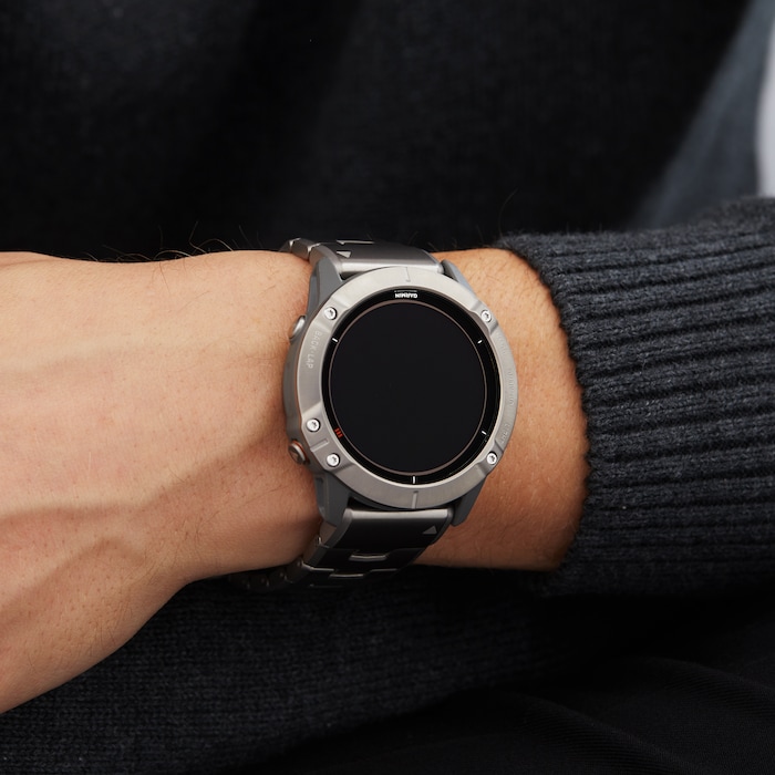 Garmin Fenix 6X Pro Solar Titanium Smartwatch