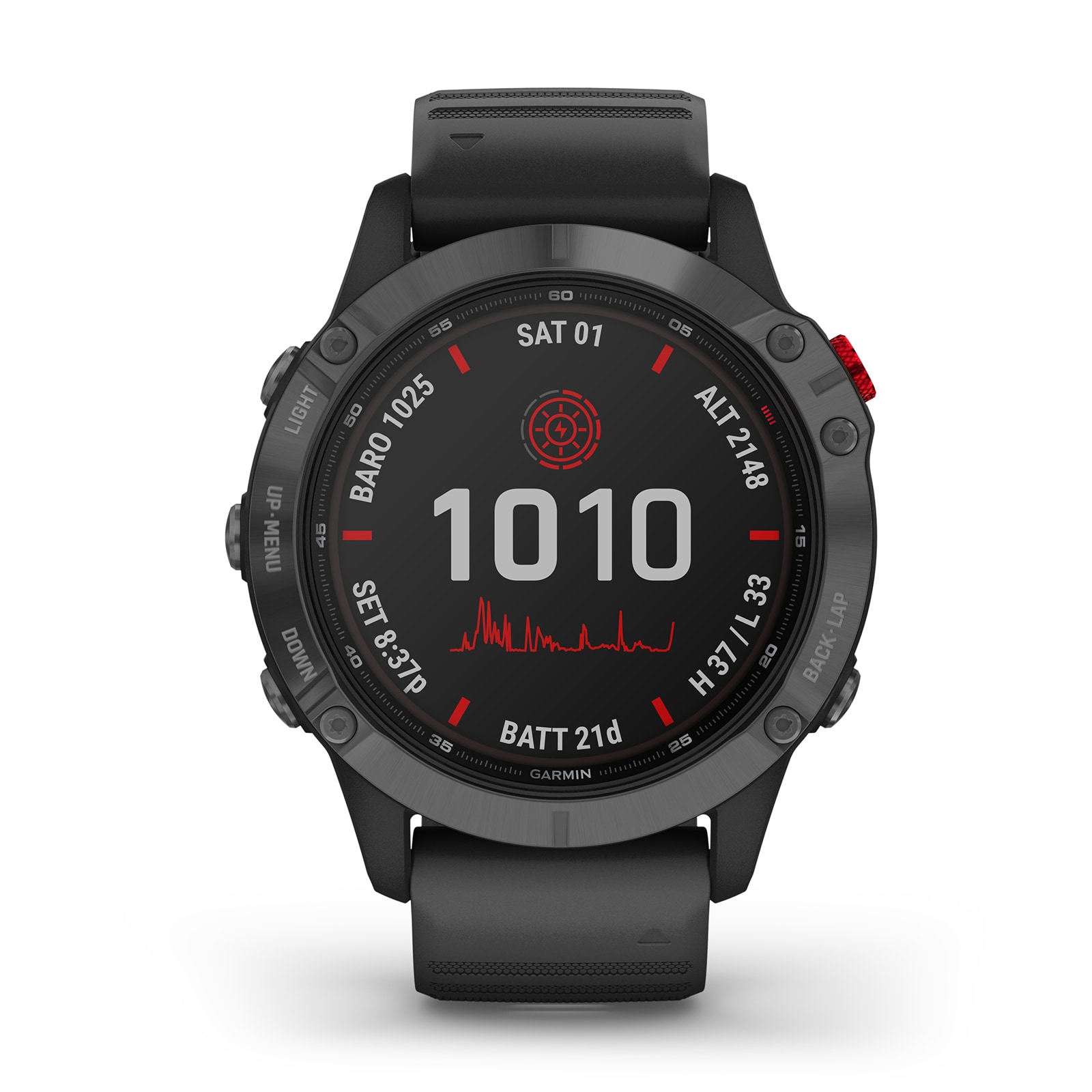 Garmin fenix 6 discount pro solar specs