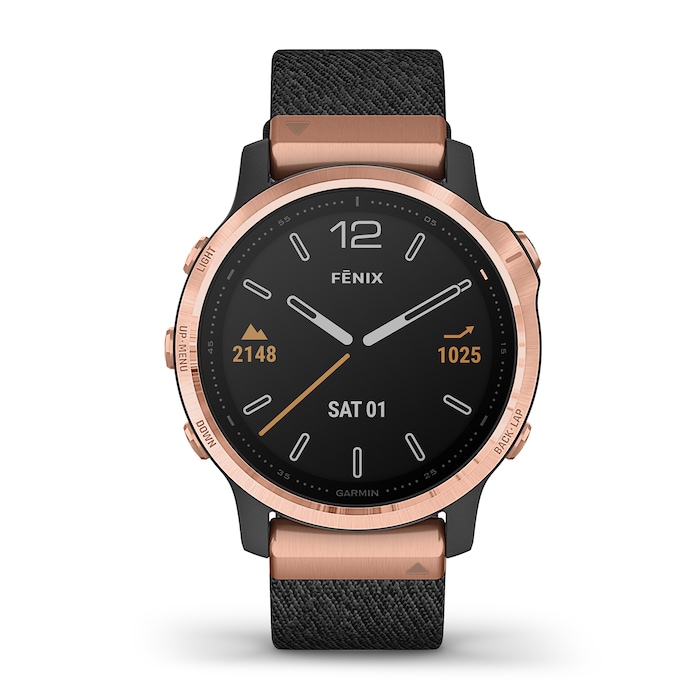 Garmin Fenix 6S Sapphire Rose Gold Smartwatch