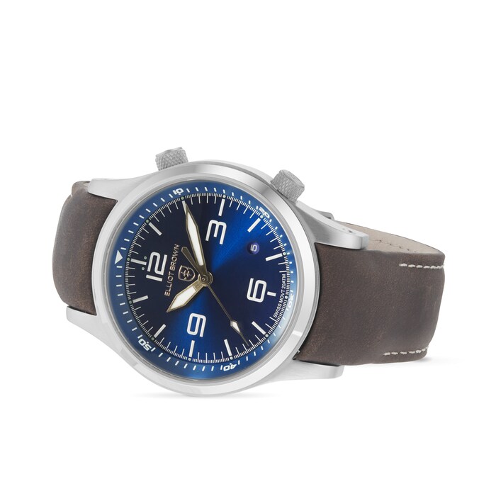 Elliot Brown Canford 44mm Mens Watch Blue