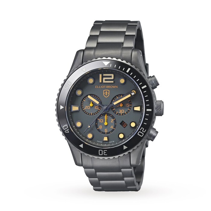 Elliot Brown Bloxworth Chronograph 44mm Mens Watch