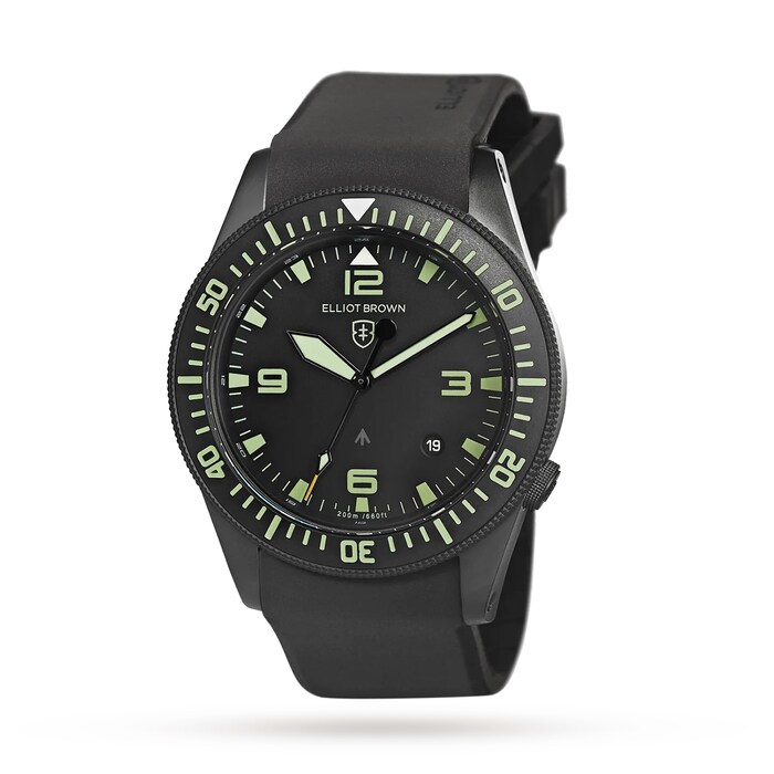 Elliot Brown Holton 43mm Mens Watch Black