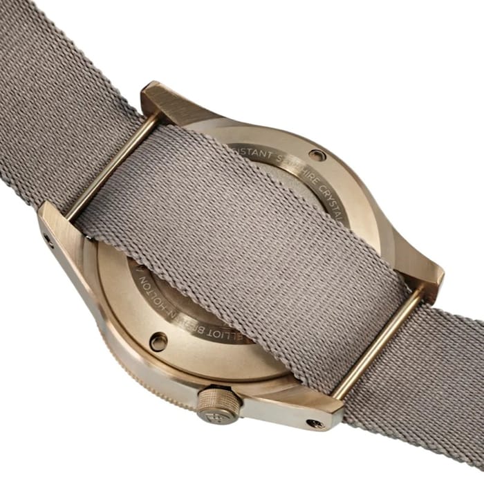 Elliot Brown Holton Nivo Bronze 43mm Mens Watch