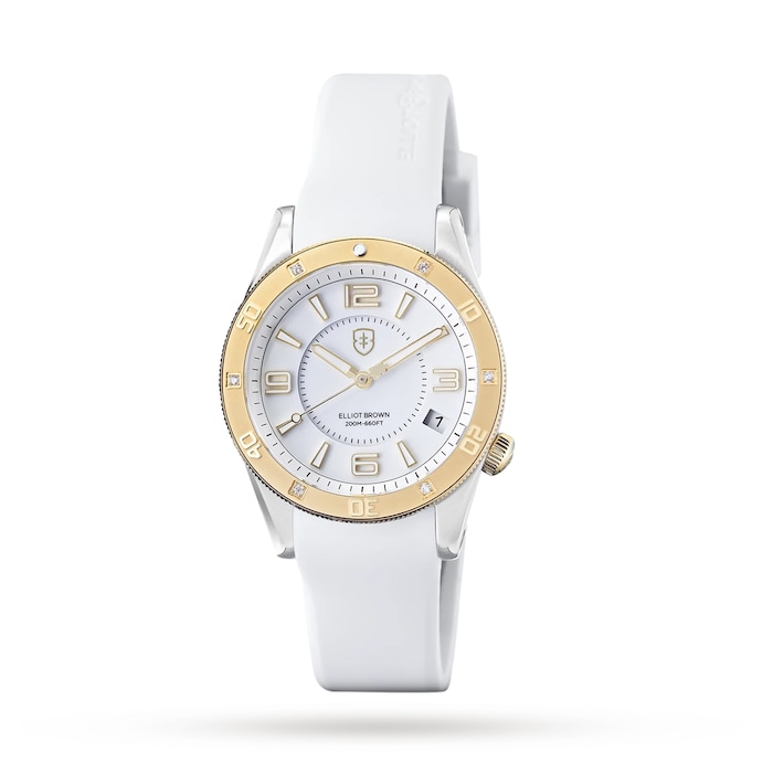 Elliot Brown Bloxworth Hali 32mm Ladies Watch White