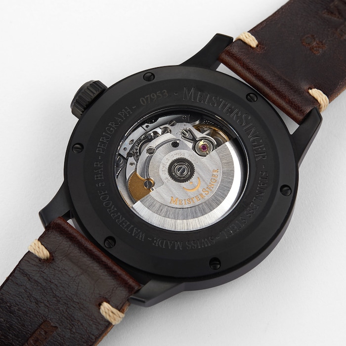 MeisterSinger Perigraph Blackline Automatic Mens Watch