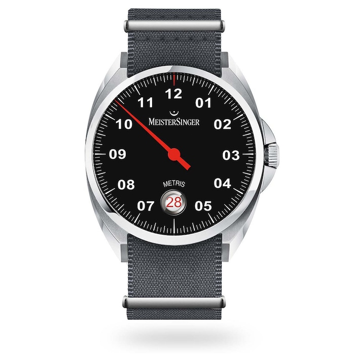 MeisterSinger Metris Black Automatic Unisex Watch