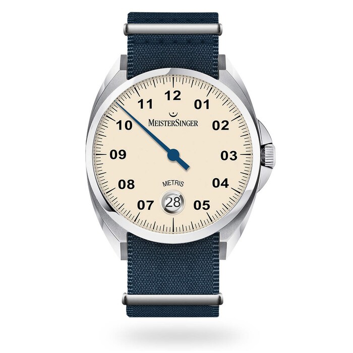 MeisterSinger Metris Blue Automatic Unisex Watch