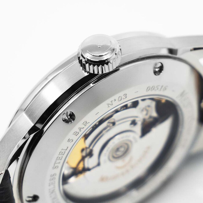 MeisterSinger N°03 – 40 mm Sunburst Blue