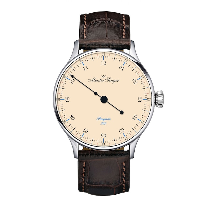 Meistersinger Pangaea Ivory 40mm Mens Watch