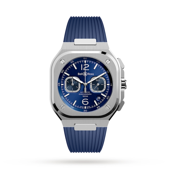 Bell & Ross BR 05 CHRONO BLUE STEEL 42mm