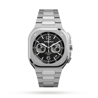 Bell & Ross BR 05 CHRONO BLACK STEEL 42mm Bell & Ross BR 05 CHRONO BLACK STEEL 42mm