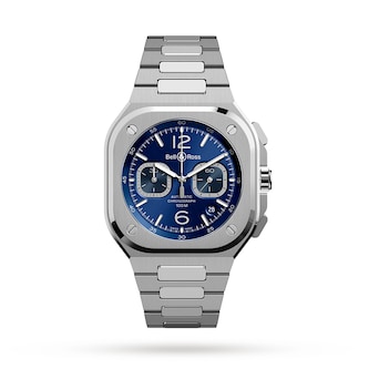 Bell & Ross BR 05 CHRONO BLUE STEEL 42mm
