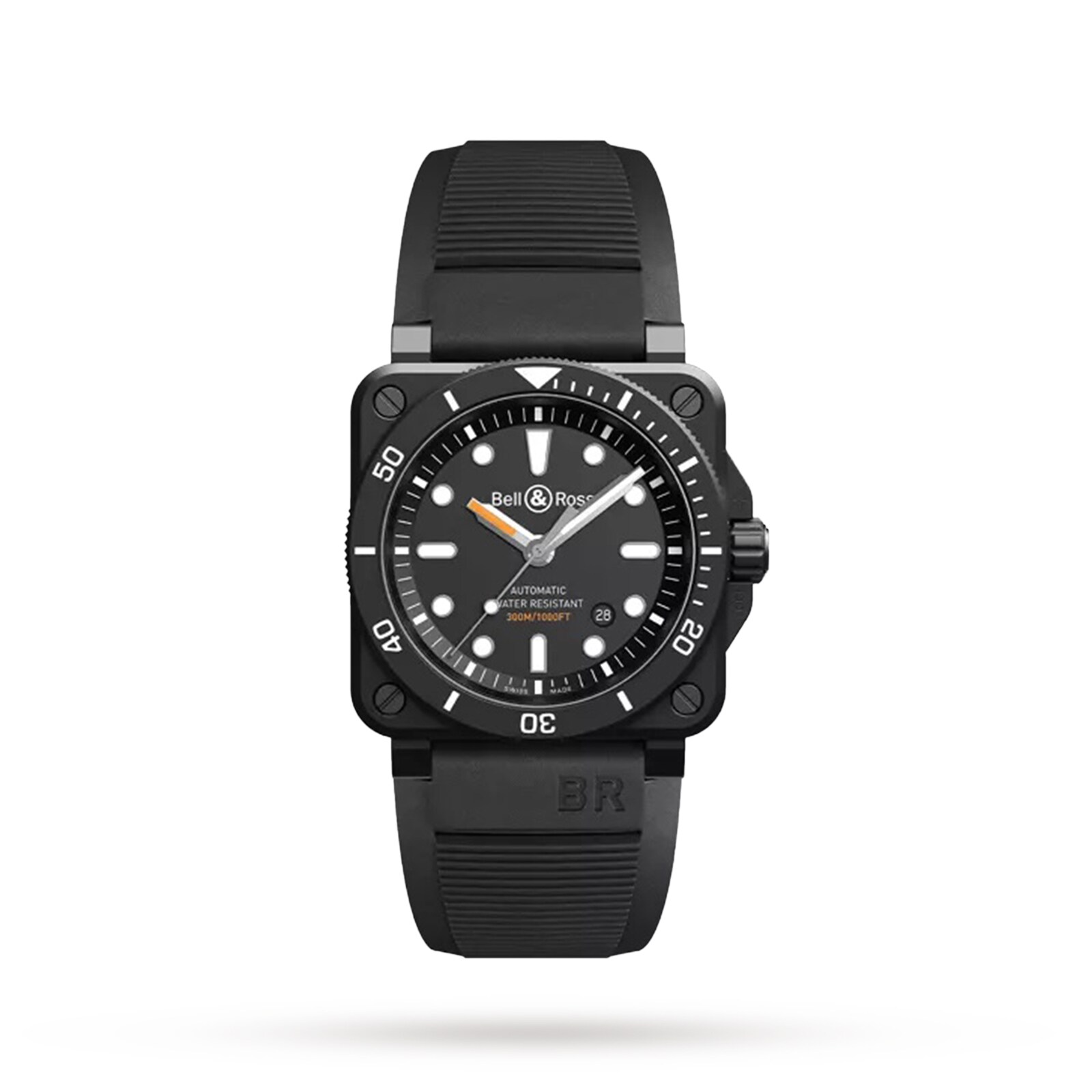 Bell & Ross BR 03-92 Diver Black Matte 42mm Mens Watch Bell & Ross BR 03-92 Diver Black Matte 42mm Mens Watch