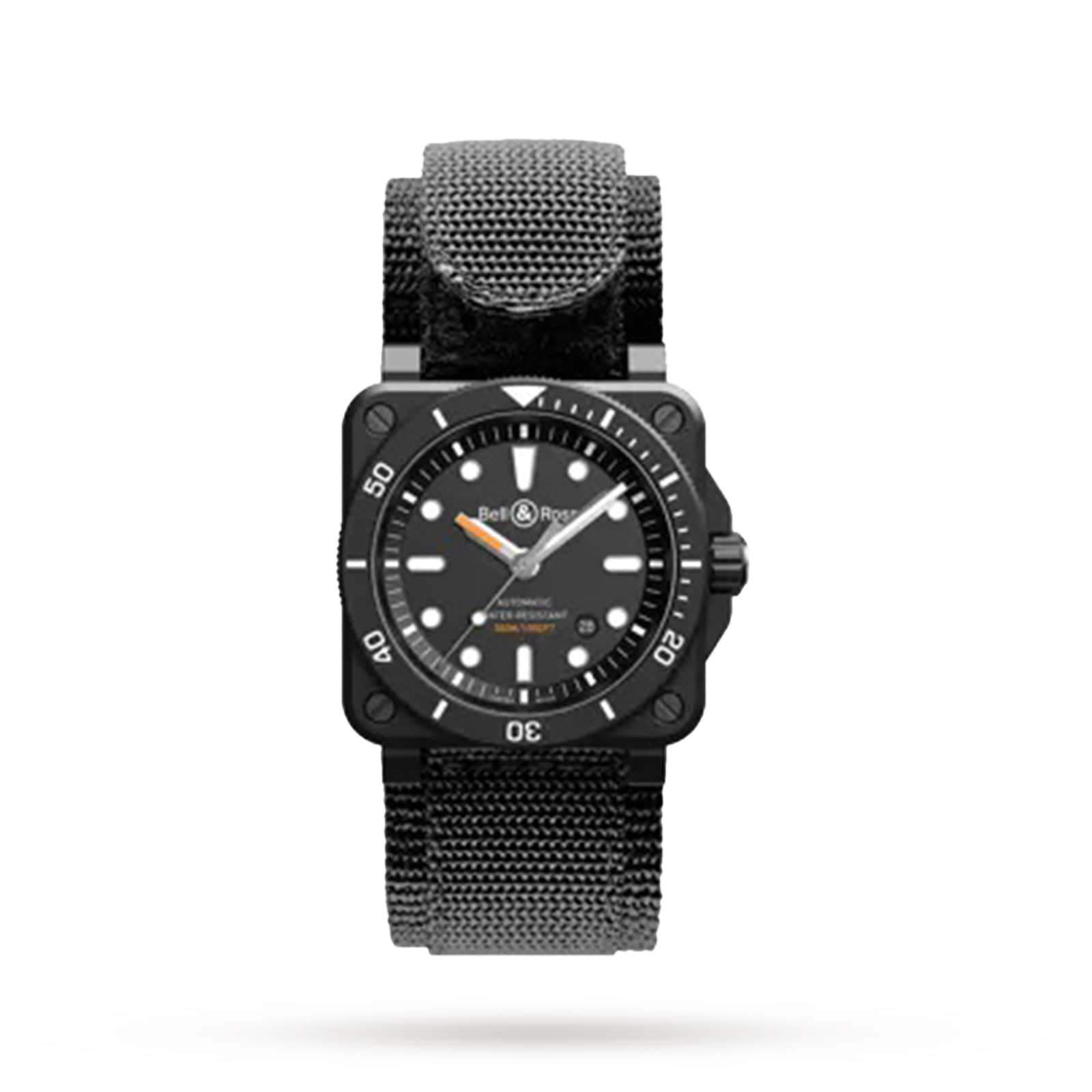 Bell & Ross BR 03-92 Diver Black Matte 42mm Mens Watch Bell & Ross BR 03-92 Diver Black Matte 42mm Mens Watch