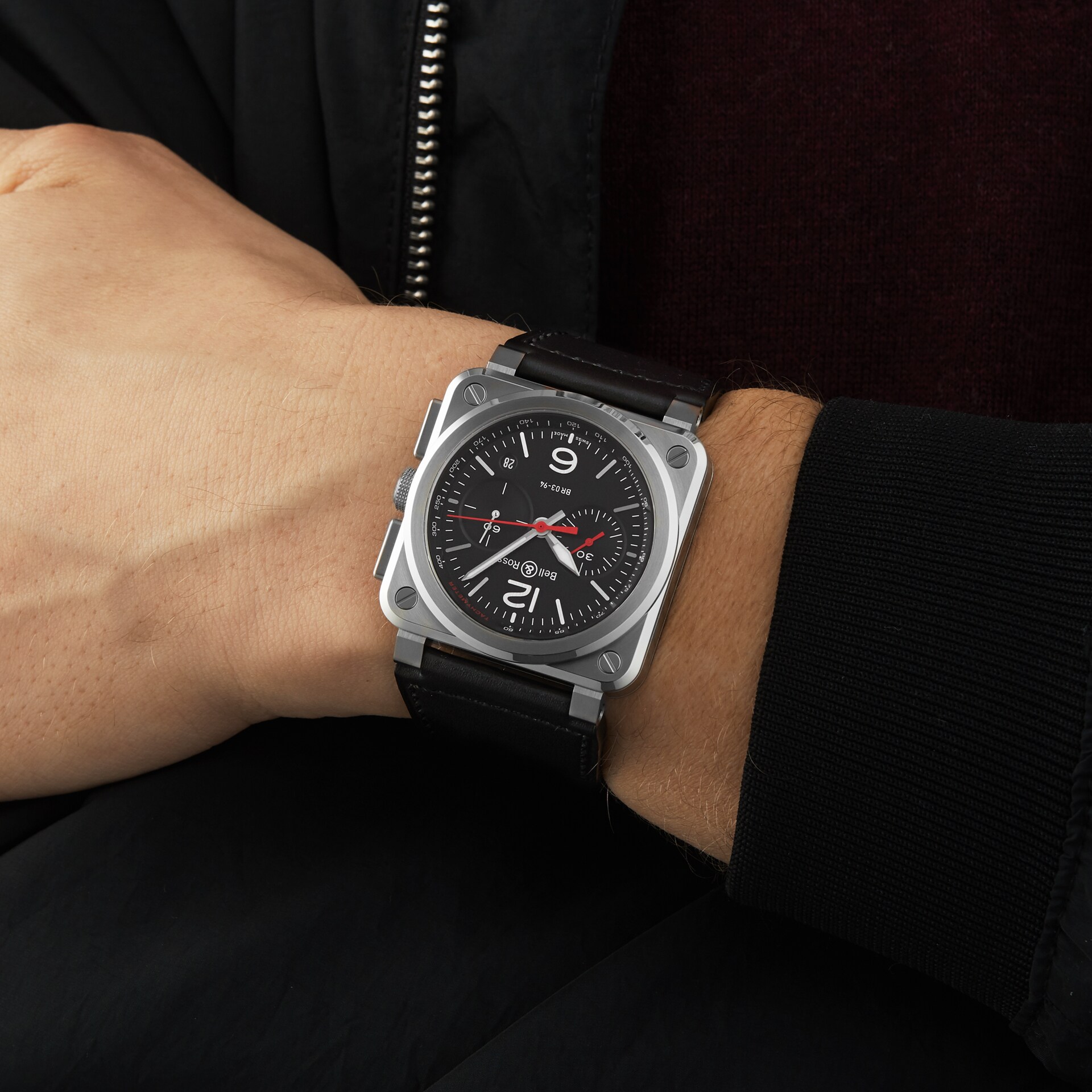 Bell & Ross BR 03-94 BLACK STEEL 42mm Bell & Ross BR 03-94 BLACK STEEL 42mm