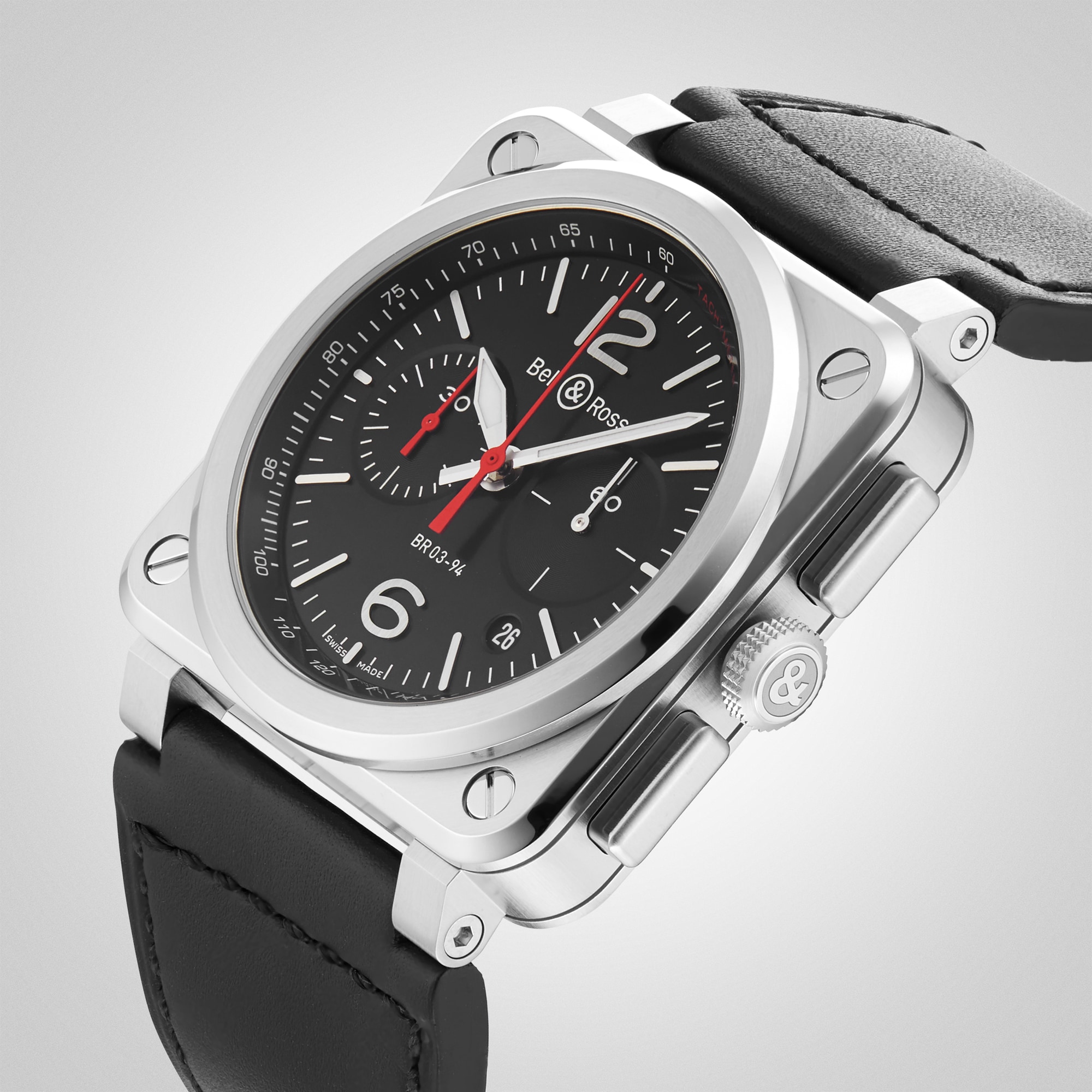 Bell & Ross BR 03-94 BLACK STEEL 42mm