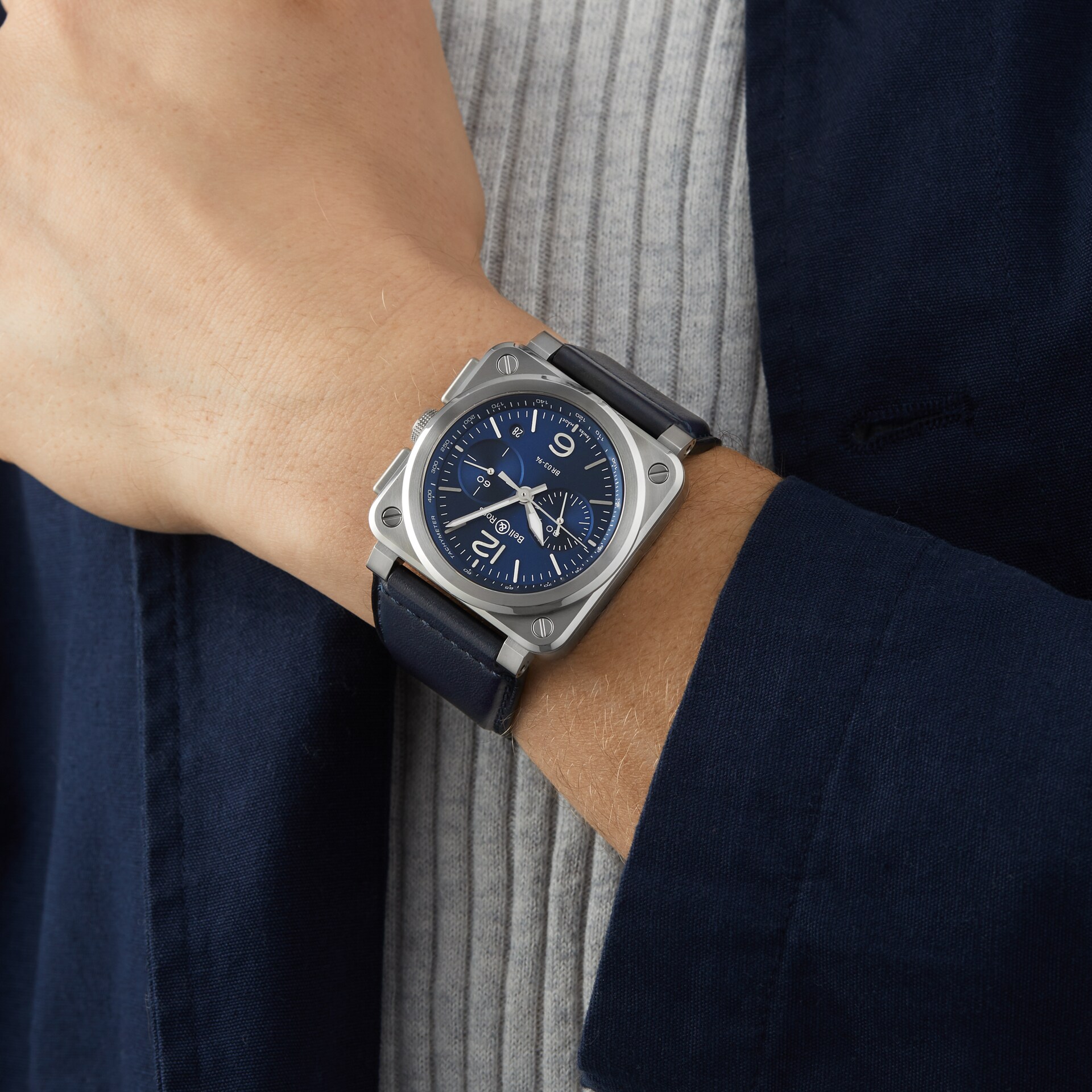 Bell & Ross BR 03-94 BLUE STEEL 42mm Bell & Ross BR 03-94 BLUE STEEL 42mm