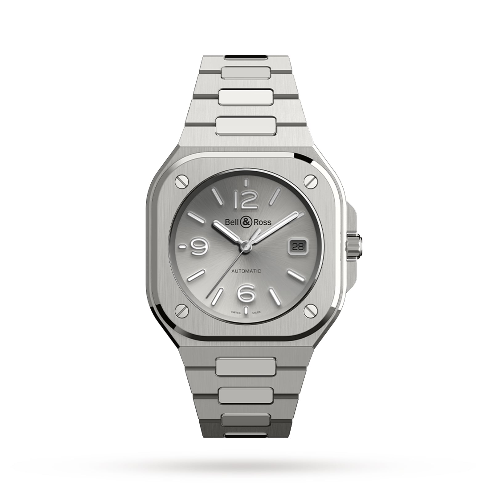 Bell Ross BR 05 GREY STEEL 40mm BR05A GR ST SST Watches Of