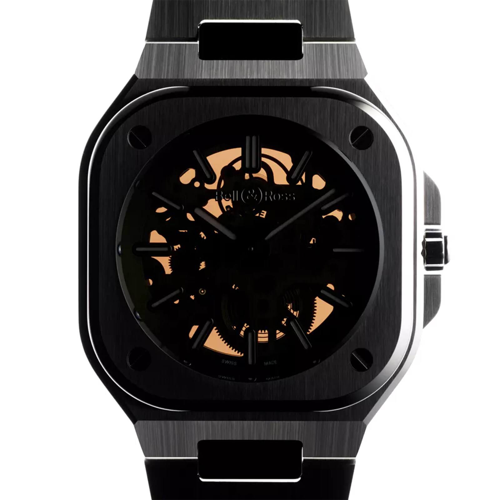 Bell & Ross BR 05 Skeleton Golden 40mm Mens Watch Bell & Ross BR 05 Skeleton Golden 40mm Mens Watch