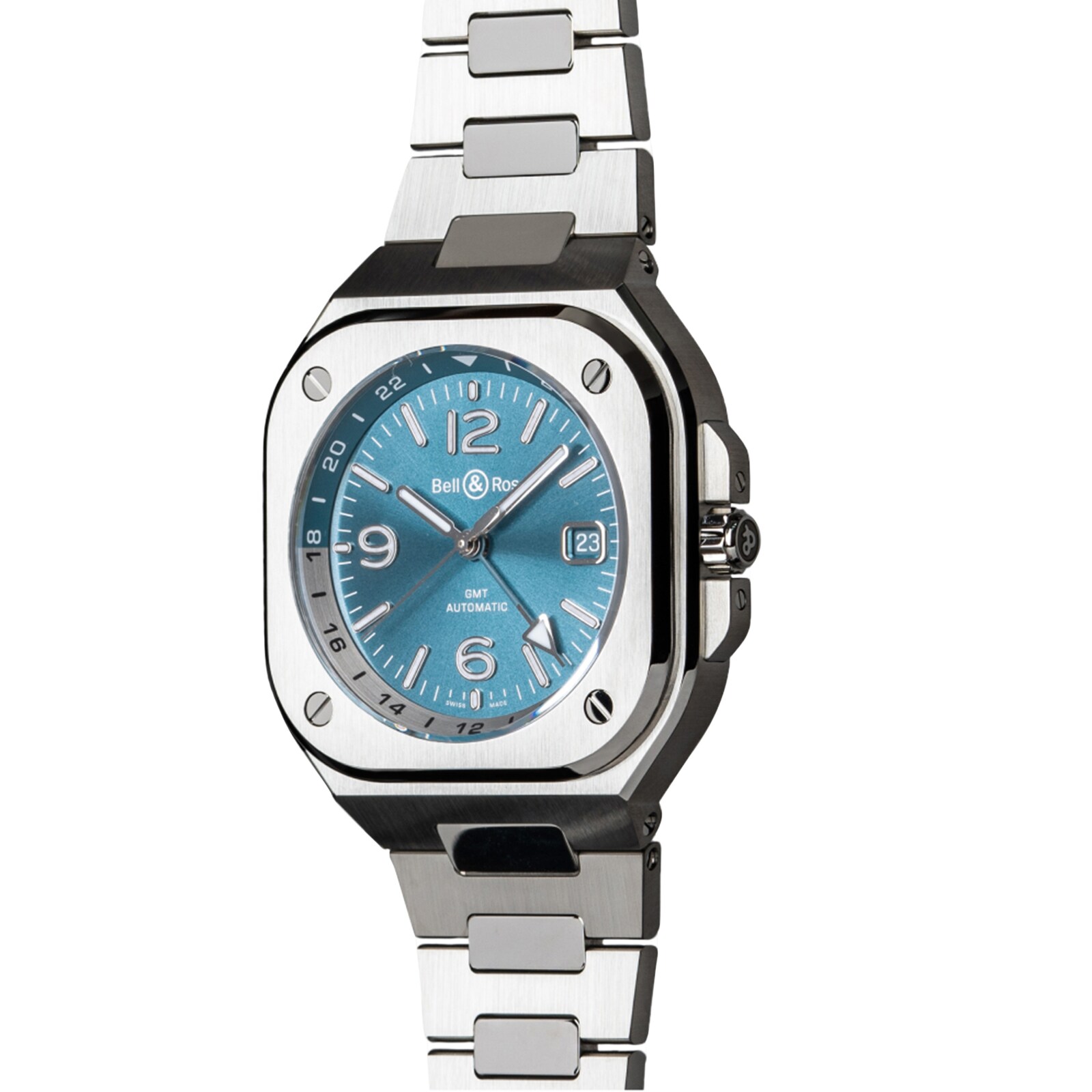 Bell & Ross BR 05 GMT Sky Blue 41mm Bell & Ross BR 05 GMT Sky Blue 41mm