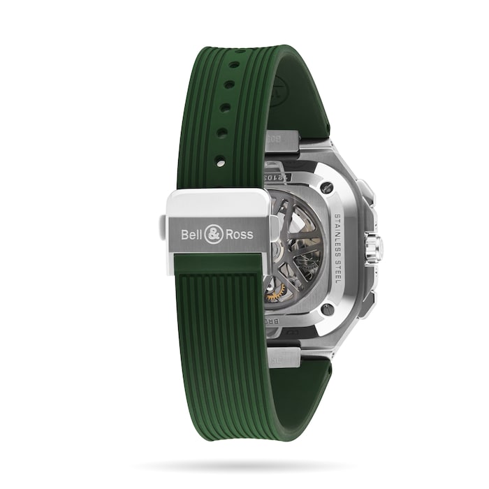 Bell & Ross BR 05 CHRONO GREEN STEEL 42MM