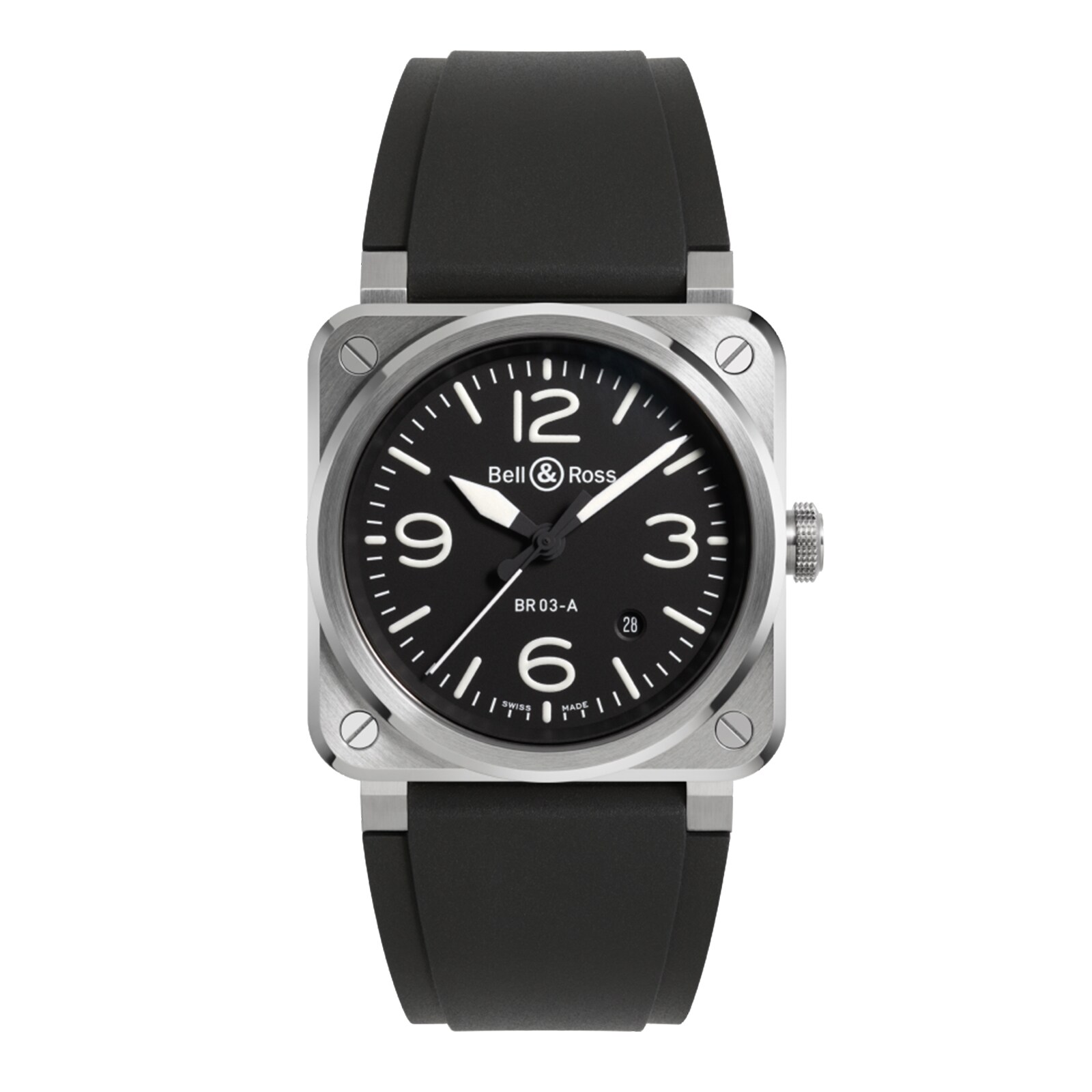 Bell & Ross BR 03 Black Steel 41mm Bell & Ross BR 03 Black Steel 41mm