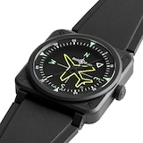 Bell & Ross BR 03 Gyrocompass 41mm Limited Edition Mens Watch Black