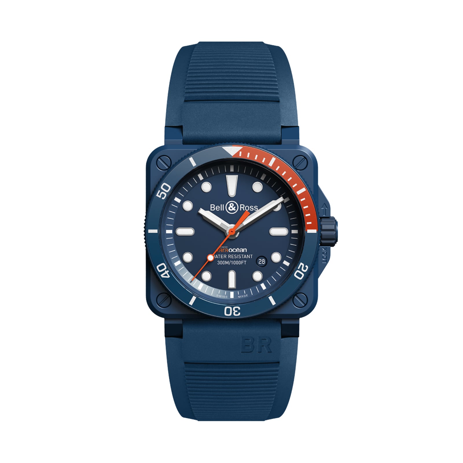 BR 03-92 Diver Tara 42mm Limited Edition Mens Watch Blue