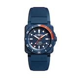 Bell & Ross BR 03-92 Diver Tara 42mm Limited Edition Mens Watch Blue