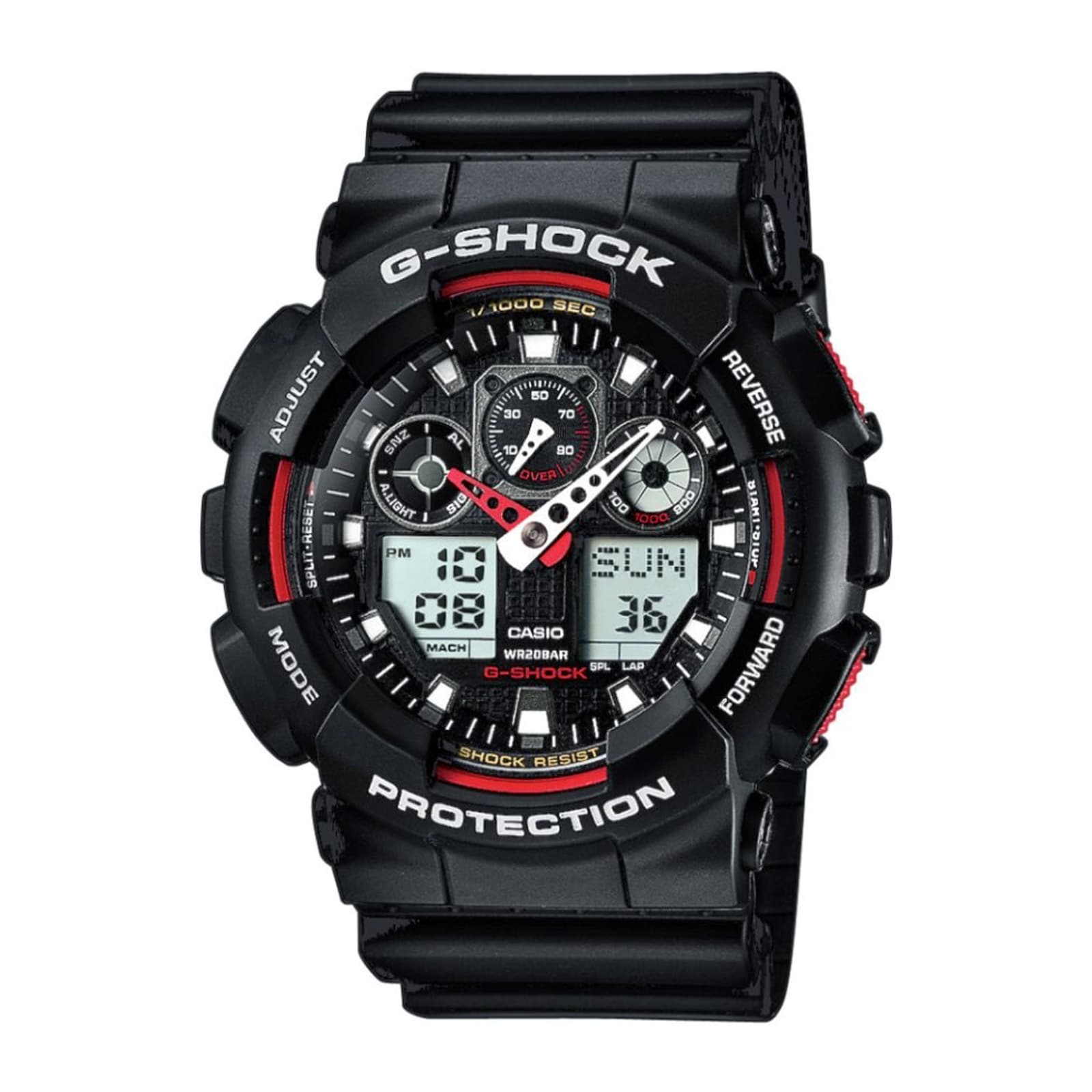 Casio Analog GA-100 Series Mens Watch