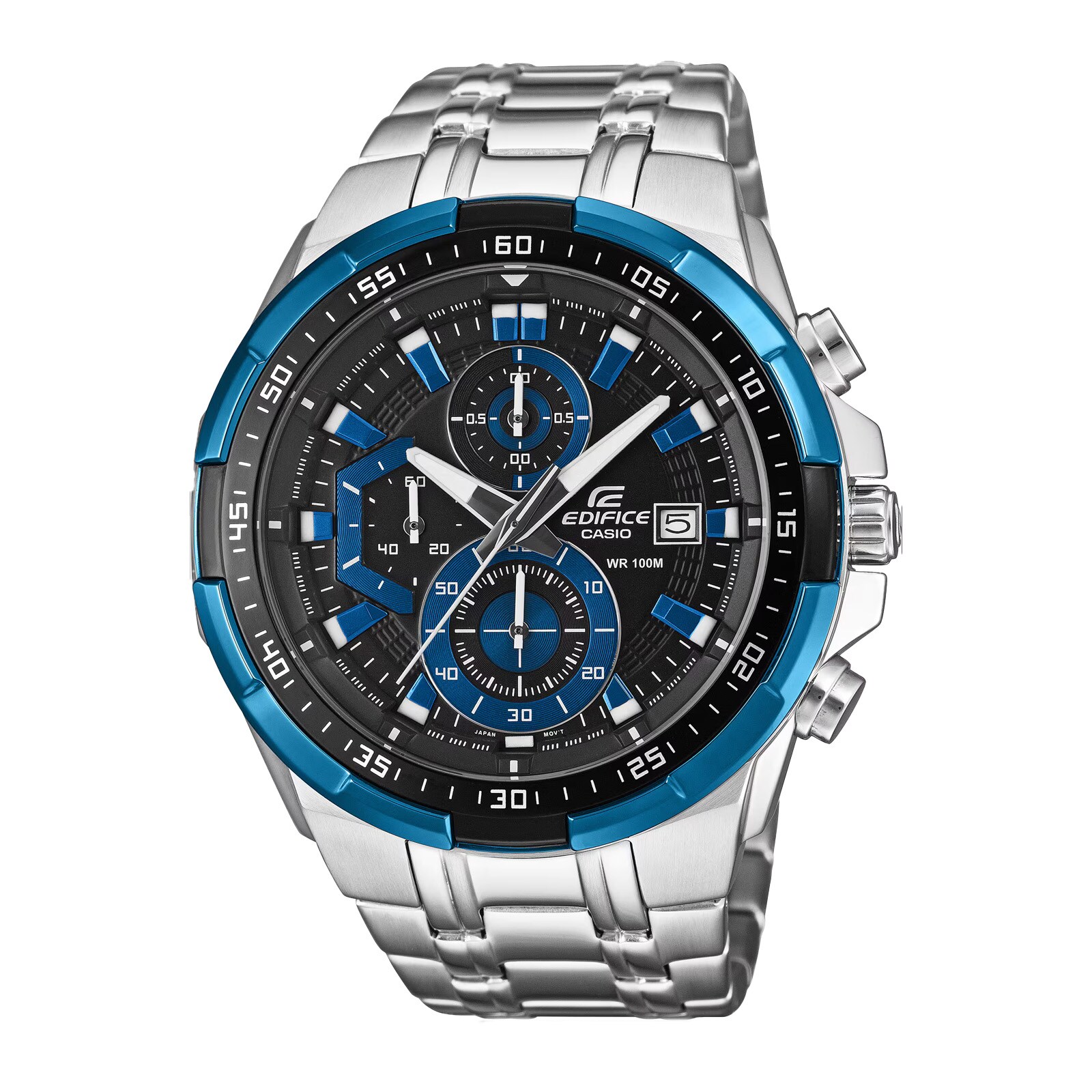 Casio Standard Chronograph Blue & Black Mens Watch