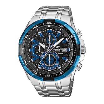 Casio Standard Chronograph Blue 
Black Mens Watch