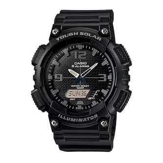 Casio Standard Black Dial AQ Mens Watch Casio Standard Black Dial AQ Mens Watch