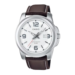 17050438 - Analogue MTP White Dial Mens Watch