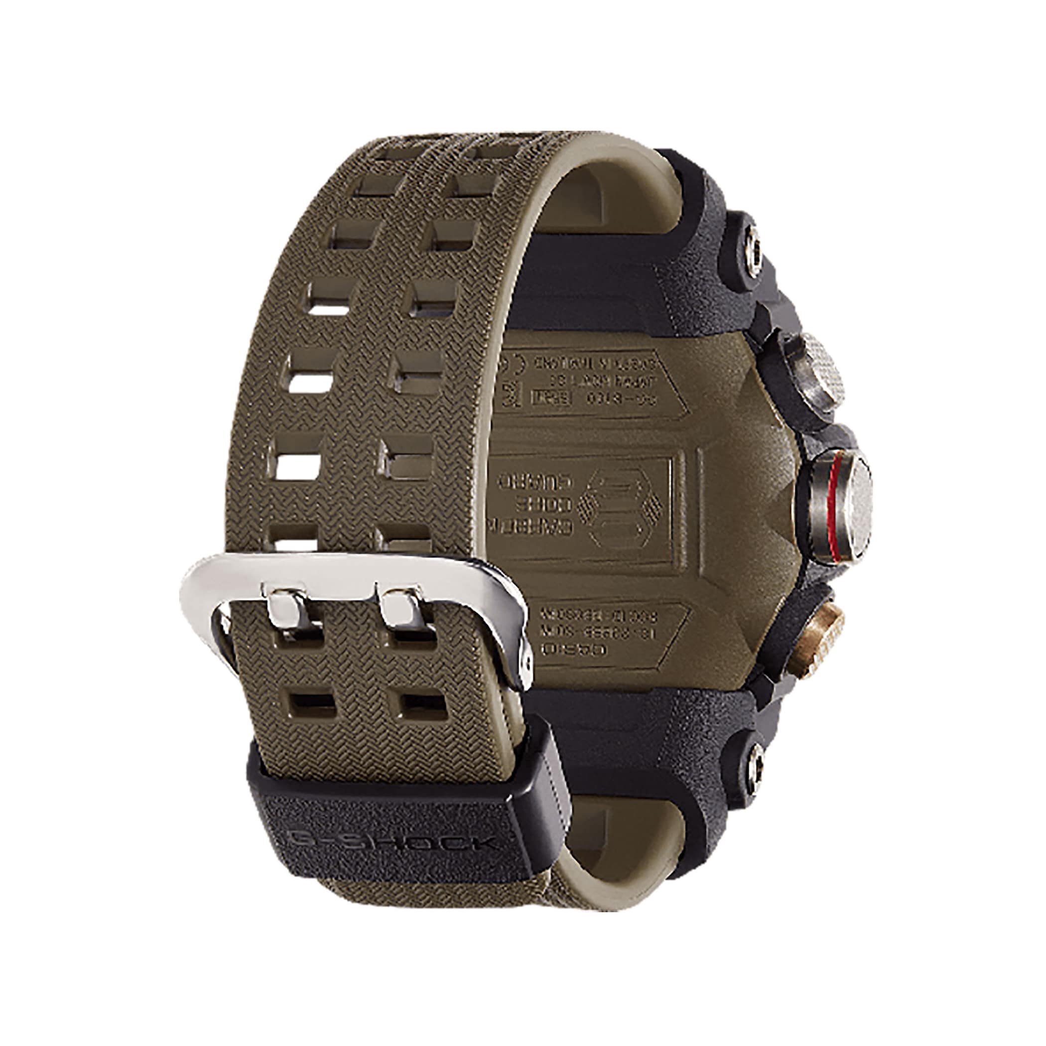 Casio Mudmaster Carbon Core Bluetooth Army Green Gents Watch
