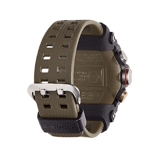 Casio Mudmaster Carbon Core Bluetooth Army Green Gents Watch