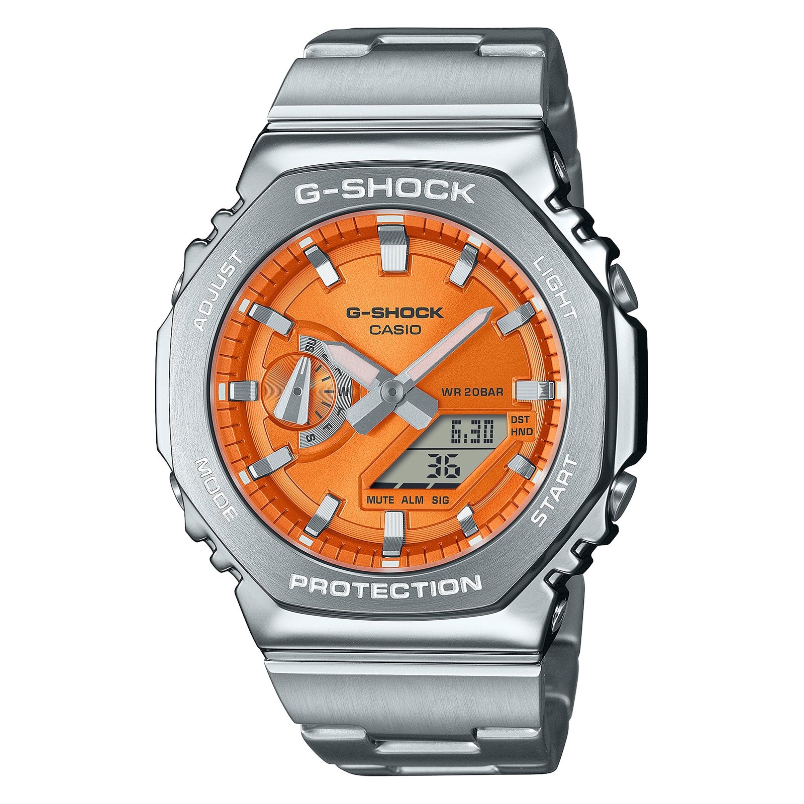 Casio G-SHOCK Exclusive 49.5mm Mens Watch Orange