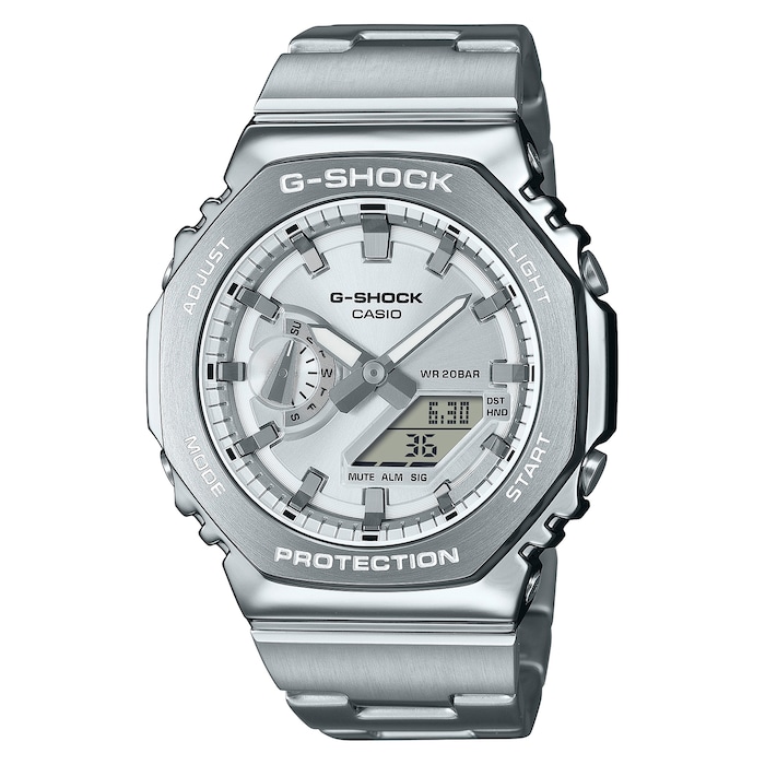 Casio G-Shock 49.5mm Mens Watch Silver