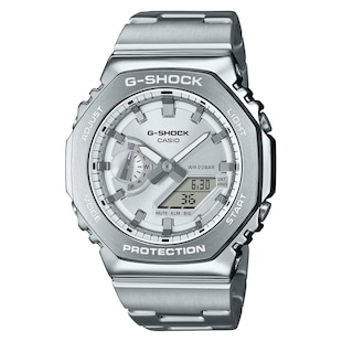 Casio G-SHOCK Central Cee Exclusive 49.5mm Mens Watch Silver
