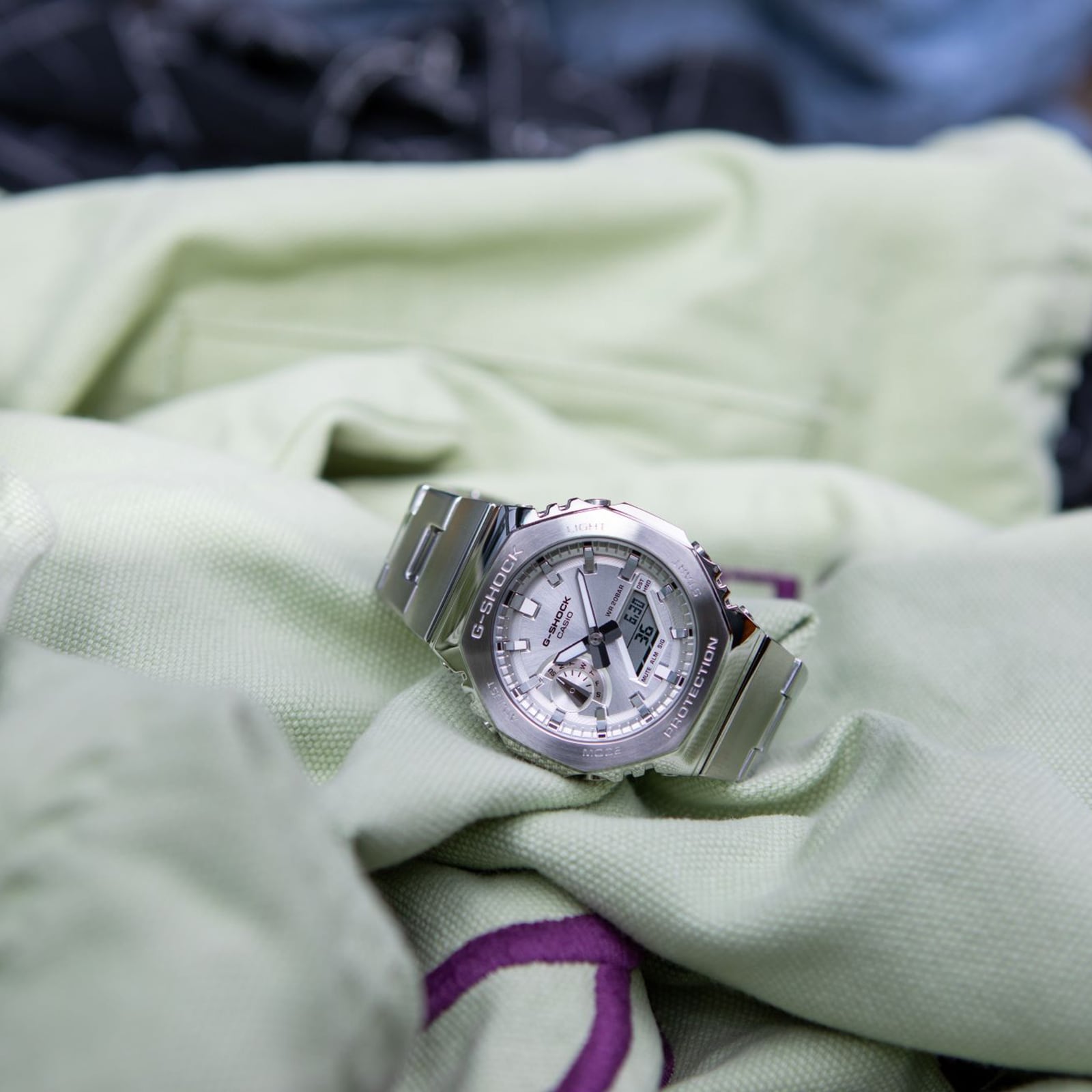 Casio G-SHOCK Central Cee Exclusive 49.5mm Mens Watch Silver