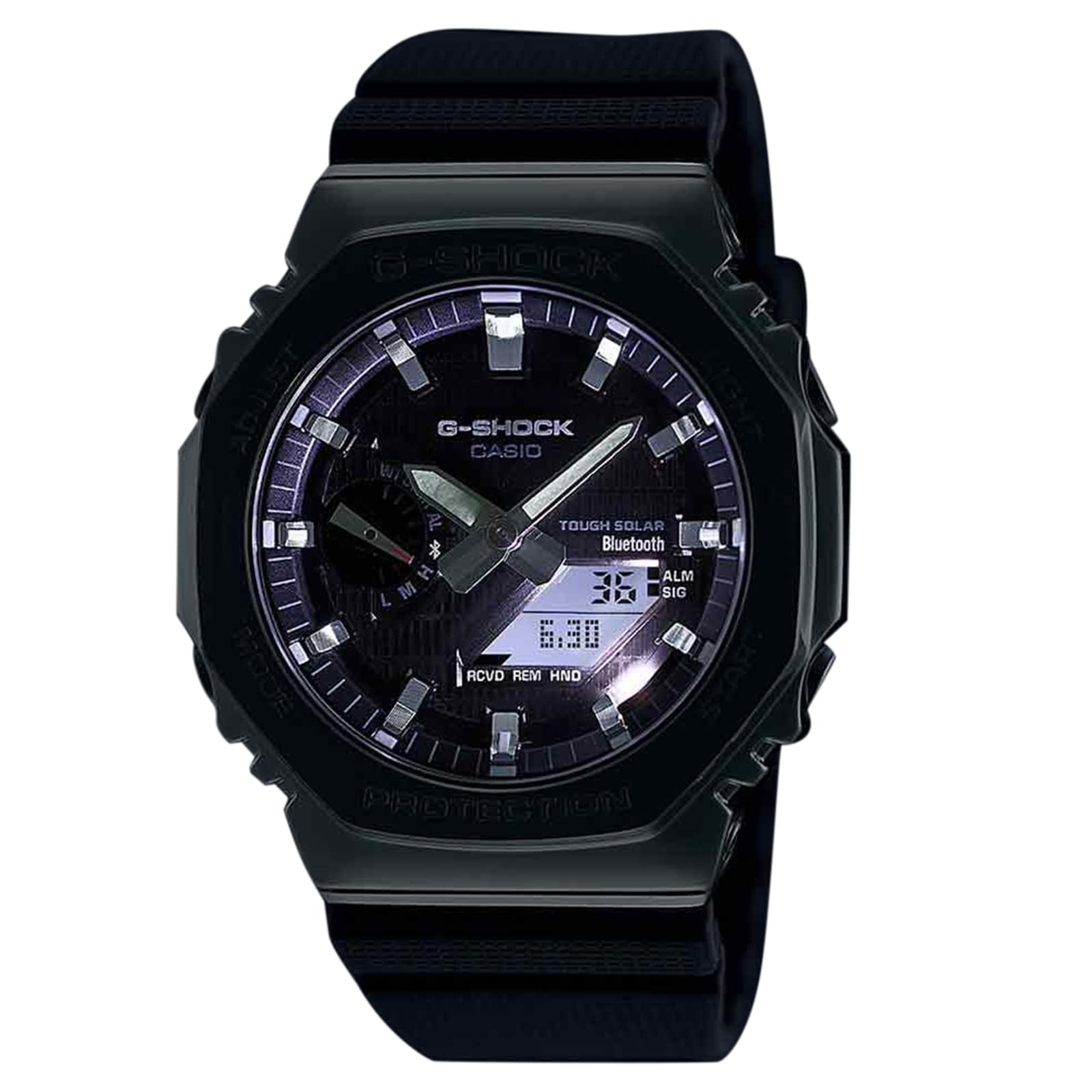 Casio G-SHOCK Metal Covered 2100 Bluetooth and Solar 49.5mm Mens Watch Black Casio G-SHOCK Metal Covered 2100 Bluetooth and Solar 49.5mm Mens Watch Black
