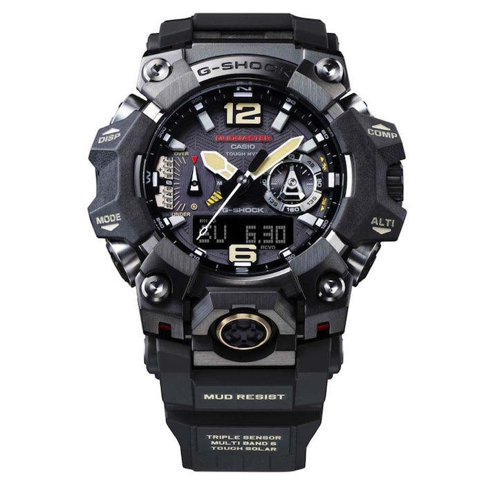 Casio G-SHOCK Mudmaster 58.5mm Mens Watch Black