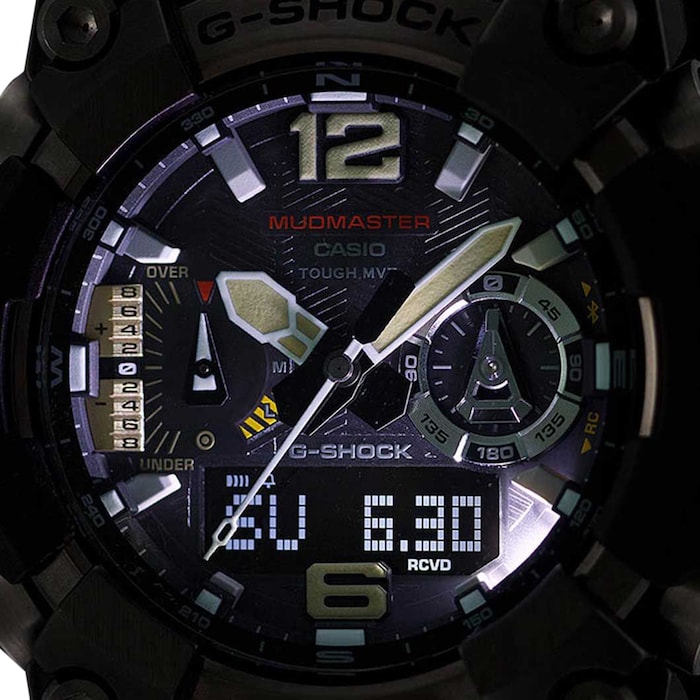 Casio G-SHOCK Mudmaster 58.5mm Mens Watch Black