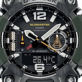 Casio G-SHOCK Mudmaster 58.5mm Mens Watch Green Resin Strap