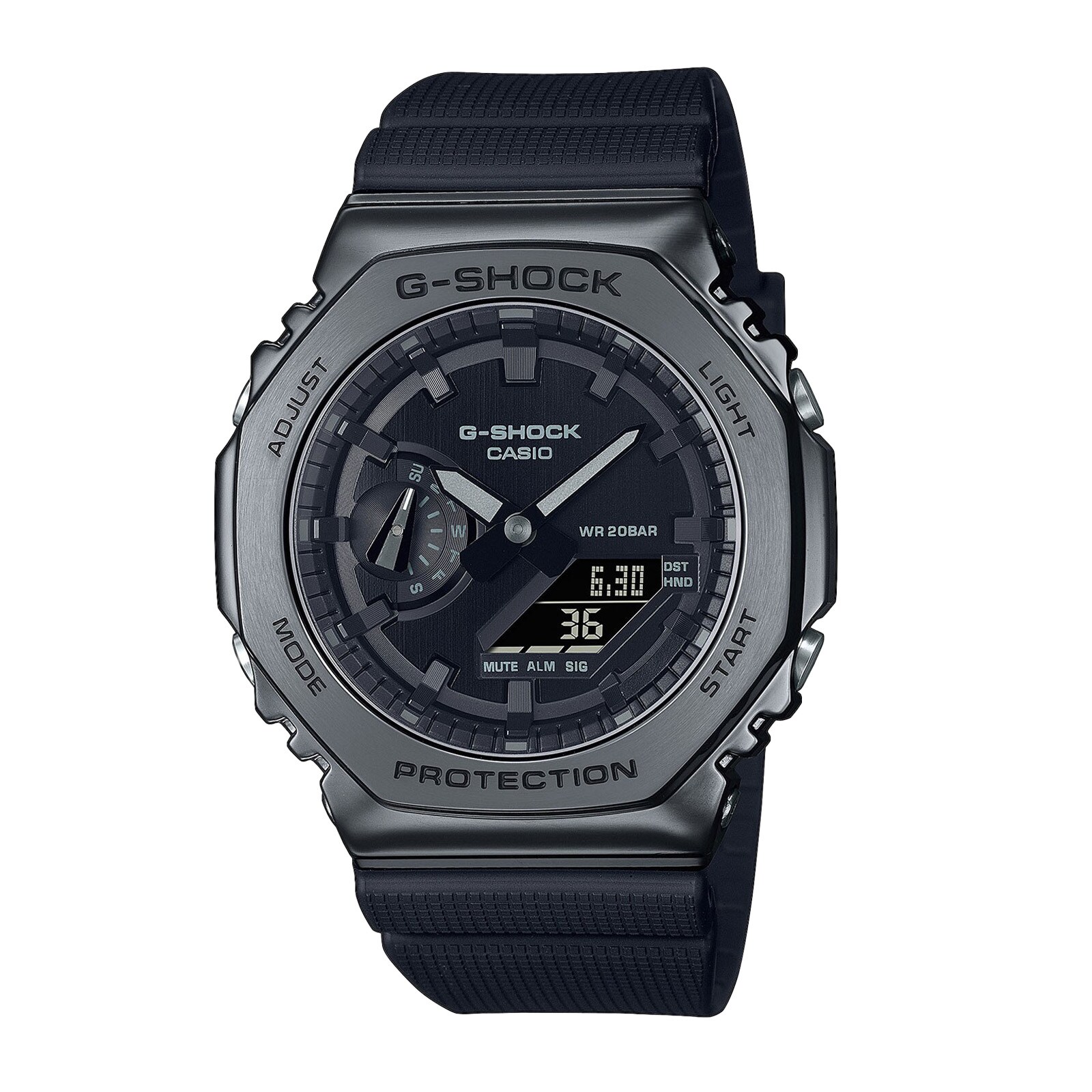 Casio G-SHOCK All Black Metal Cover Series