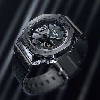 Casio G-SHOCK All Black Metal Cover Series