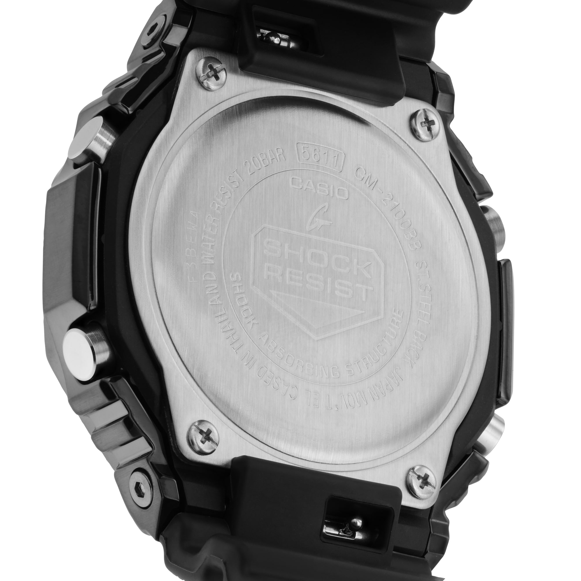 Casio G-SHOCK All Black Metal Cover Series