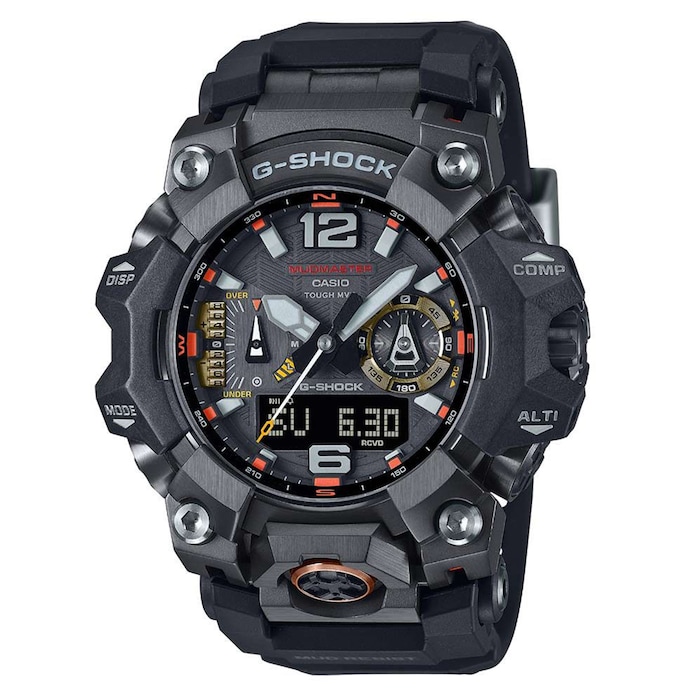 Casio G-SHOCK Mudmaster 58.5mm Mens Watch Black