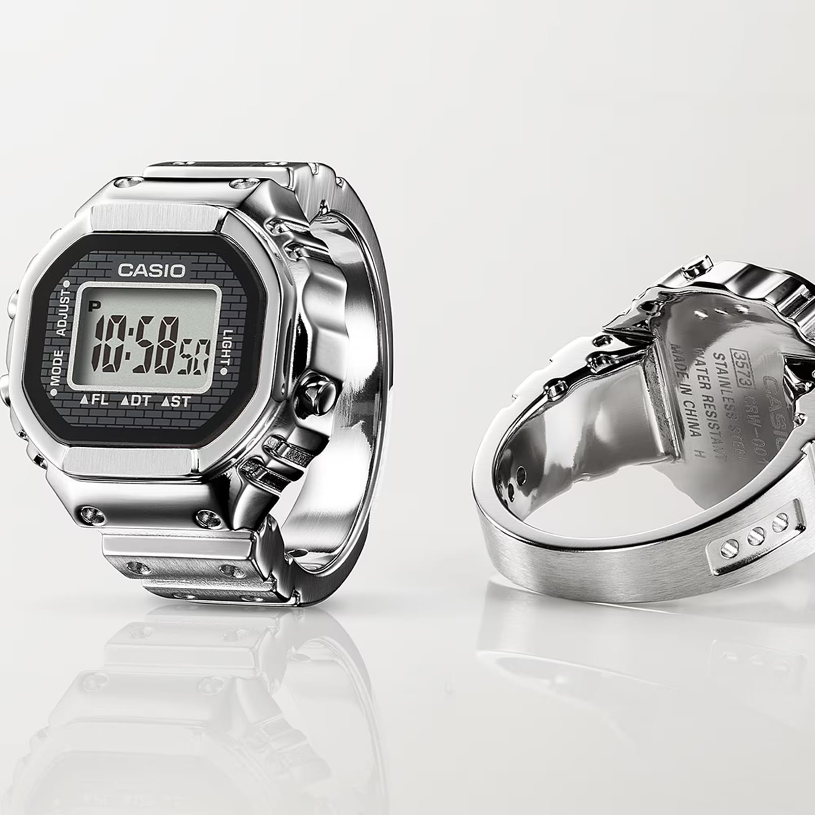 Casio 50th Anniversary Ring Watch 25.2mm X 19.5mm Unisex